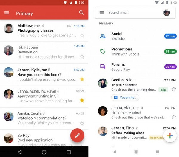 �ƄӶ�Gmail�������õڶ���Material�OӋ�Z��